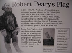 Robert Peary's Flag article