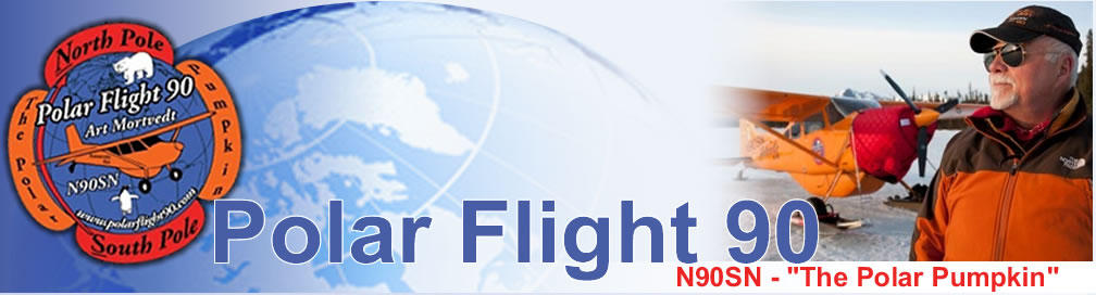 Polar Flight 90 - The Polar Pumpkin's Journey to the North Pole
