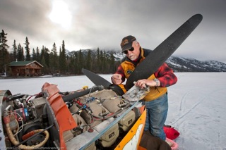 Art and the Polar Pumpkin at Peace of Selby in the Brooks Range